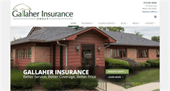 Desktop Screenshot of gallaherinsurance.com