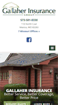 Mobile Screenshot of gallaherinsurance.com